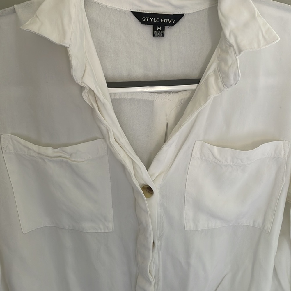 White Button Down - Picture 2 of 11